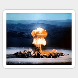 Atomic bomb explosion (T165/0126) Sticker